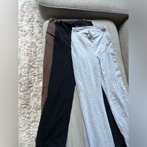 Bundle of 3 Aritzia Chill Atmosphere Hi-Rise Flare Legging